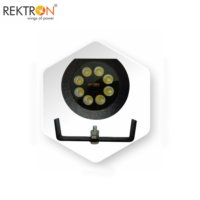 6 LED Round Lens