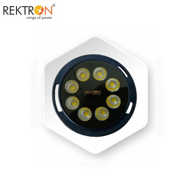 8 LED Round Lens